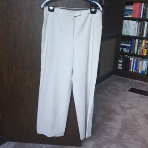 Ann Taylor petite cream color pants 12 petite